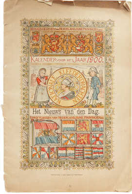 Календарь на 1900 г. Амстердам: Photolitho L. Van Leer & Co, 1900.